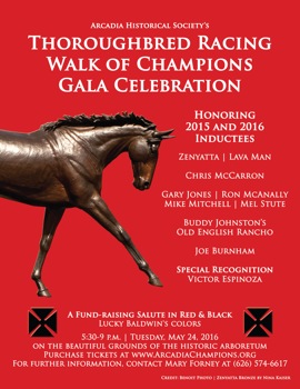 racing walk salute in arcadia