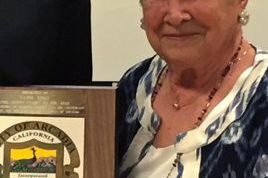 Carol Libby and Arcadia mayor