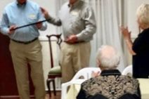 Gil Stromsoe honored in Arcadia